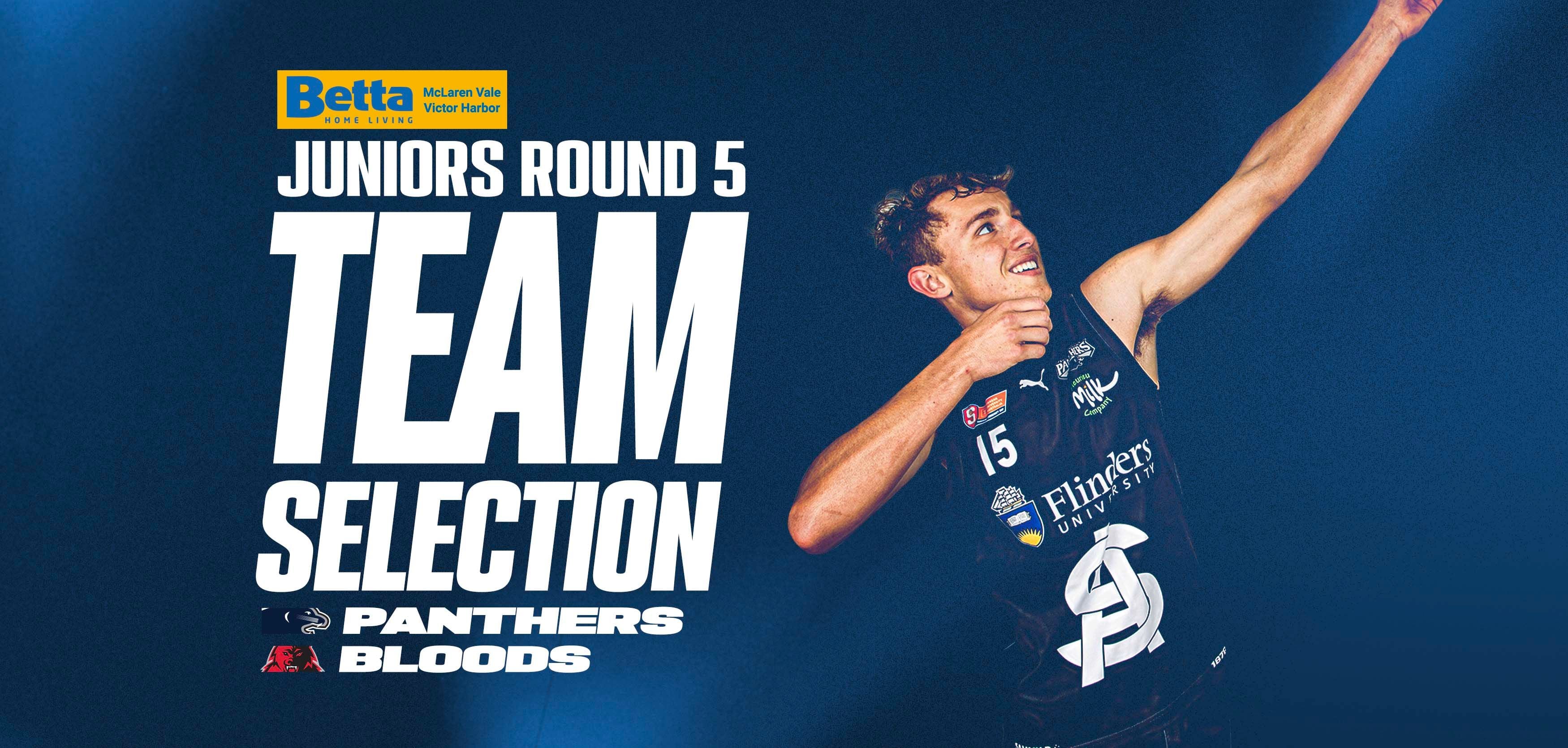 BETTA Team Selection: Juniors Rd 5 vs West BETTA Team Selection: Juniors Rd 5 vs West